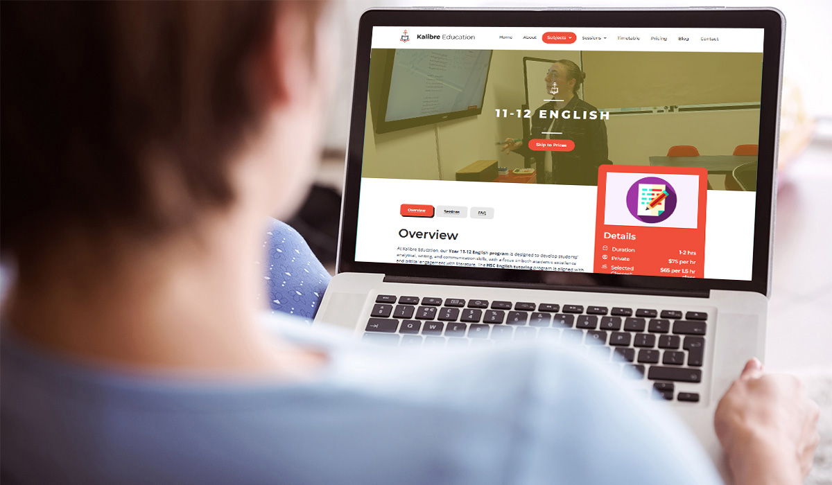 HSC English tutoring Sydney